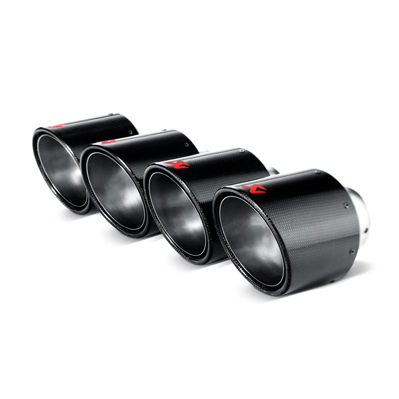 Akrapovic 06-13 Chevrolet Corvette ZO6/ZR1 (C6) Tail Pipe Set (Carbon 125 mm) (TP-NIR35C)