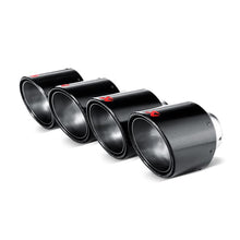 Load image into Gallery viewer, Akrapovic 06-13 Chevrolet Corvette ZO6/ZR1 (C6) Tail Pipe Set (Carbon 125 mm) (TP-NIR35C)