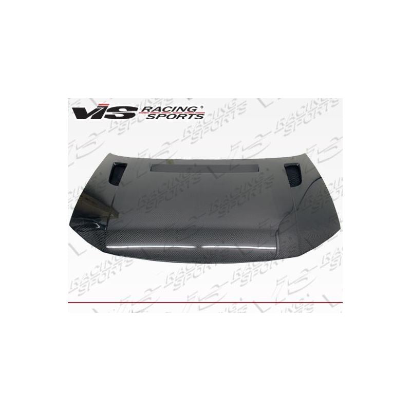 VIS Racing RVS Style Black Carbon Fiber Hood (12HDCVC2DRVS-010C)