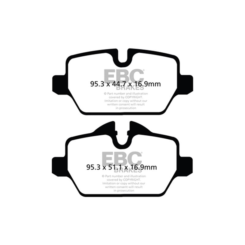 EBC Yellowstuff Street And Track Brake Pads (DP42102R)