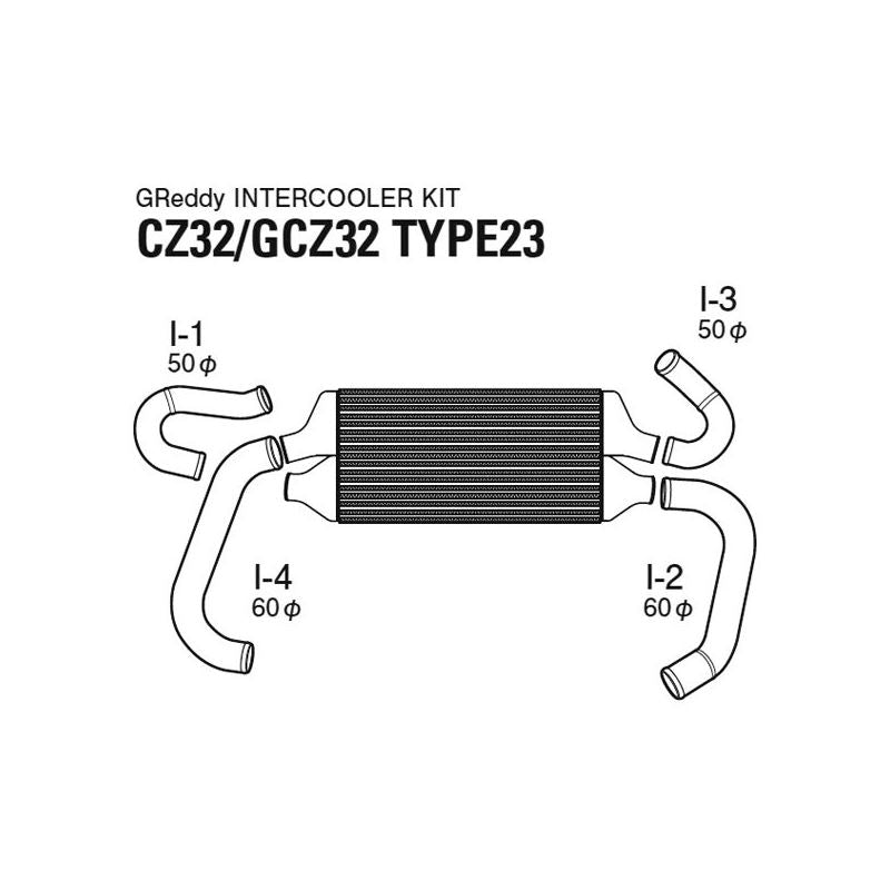 GReddy R-Spec Type 23F Intercooler Kit (12020207)