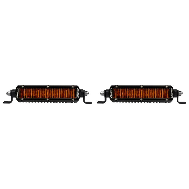 Rigid Industries SR-Series SAE 6 Inch with Amber PRO Lens - Pair (906705)