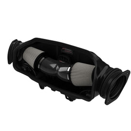 aFe Track Series Stage-2 Carbon Fiber Intake System w/ Pro DRY S Media (C8) 2020 V8-6.2L (57-10013D)