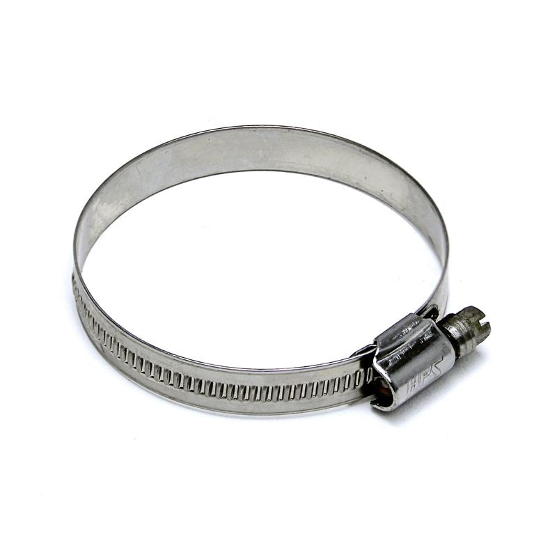 HPS Stainless Steel Embossed Hose Clamps Size 28 10pc Pack 1 1/4" 2 1/4" (32mm 57mm) (EMSC 40 60 x10 (EMSC-40-60x10)