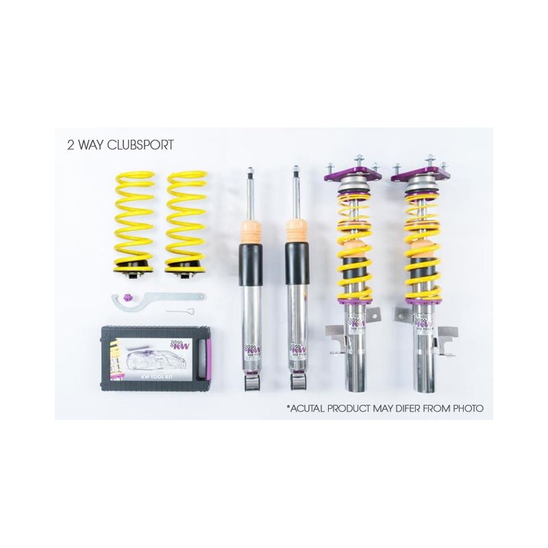 KW Suspension CLUBSPORT 2 WAY COILOVER KIT for 2020-2021 Chevrolet Corvette(35261830)