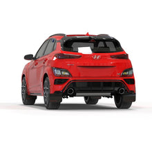 Load image into Gallery viewer, Rally Armor Black Mud Flap/Red Logo for Hyundai Kona N 22-23 (MF83-UR-BLK-RD)