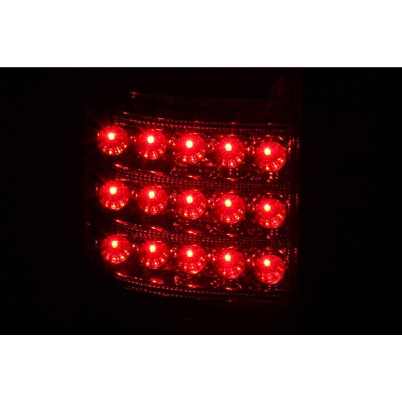 ANZO USA 1991-1997 Toyota Land Cruiser Fj LED Taillights Red/Clear (311095)