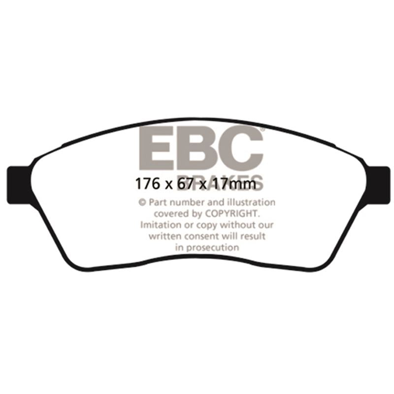 EBC Greenstuff 2000 Series Sport Brake Pads (DP21859)