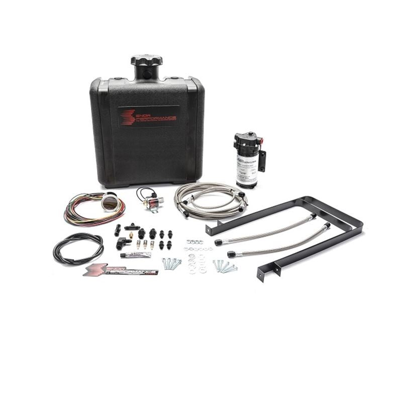 Snow Performance Chevy/GMC Stg 2 Boost Cooler Water Injection Kit (SS Braided Line 4AN Fittings) (SNO-430-BRD)