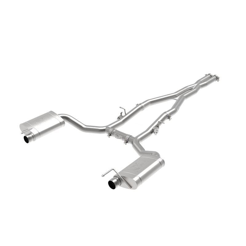 aFe MACH Force-Xp 3 IN 304 Stainless Steel Cat-Back Exhaust System (49-32070)