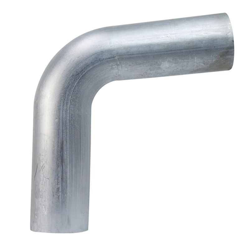 HPS 2.5" OD 80 Degree Bend 6061 Aluminum Elbow Pipe 16 Gauge w/ 2 1/2" CLR (AT80-250-CLR-25)