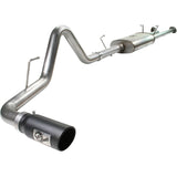 aFe MACH Force-Xp 3 IN 409 Stainless Steel Cat-Back Exhaust System w/Black Tip (49-46006-B)