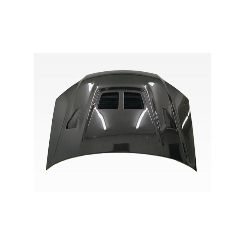 VIS Racing EVO Style Black Carbon Fiber Hood (04HDCVC2DEV-010C)