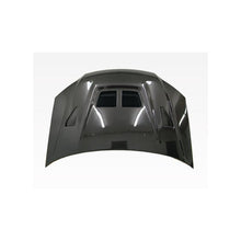 Load image into Gallery viewer, VIS Racing EVO Style Black Carbon Fiber Hood (04HDCVC2DEV-010C)