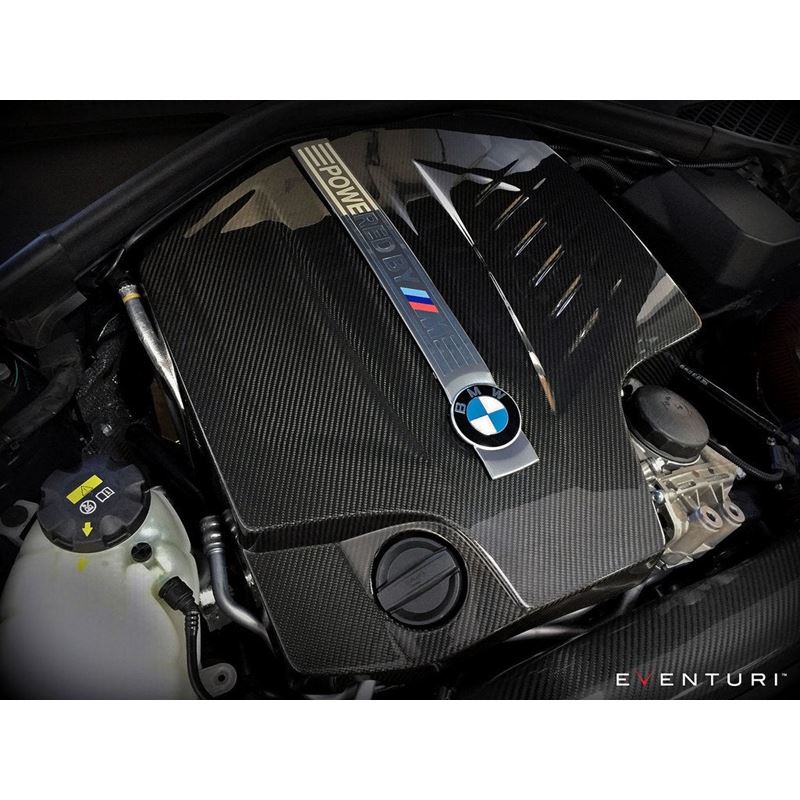 Eventuri BMW F87 M2 N55 Black Carbon Engine Cover (EVE-N55-M2-ENG)