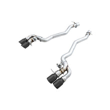 Load image into Gallery viewer, AWE SwitchPath Axleback Exhaust for BMW F90 M5 - Diamond Black Tips (3025-43065)