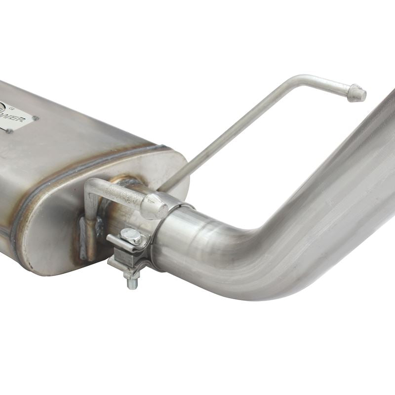 aFe MACH Force-Xp 2-1/2in 409 Stainless Steel Cat-Back Exhaust System w/Polished Tip (49-46024-P)