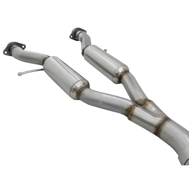 aFe MACH Force-Xp 2-1/2 IN to 3 IN 304 Stainless Steel Cat-Back Exhaust w/Polish Tip (49-38078-P)