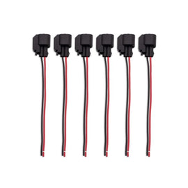 Blox Racing Injector Pigtail, EV14 Female - Set of 6 (BXFU-00603-EV14-6)