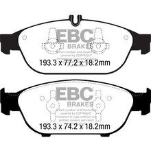 Load image into Gallery viewer, EBC Redstuff Ceramic Low Dust Brake Pads (DP32169C)