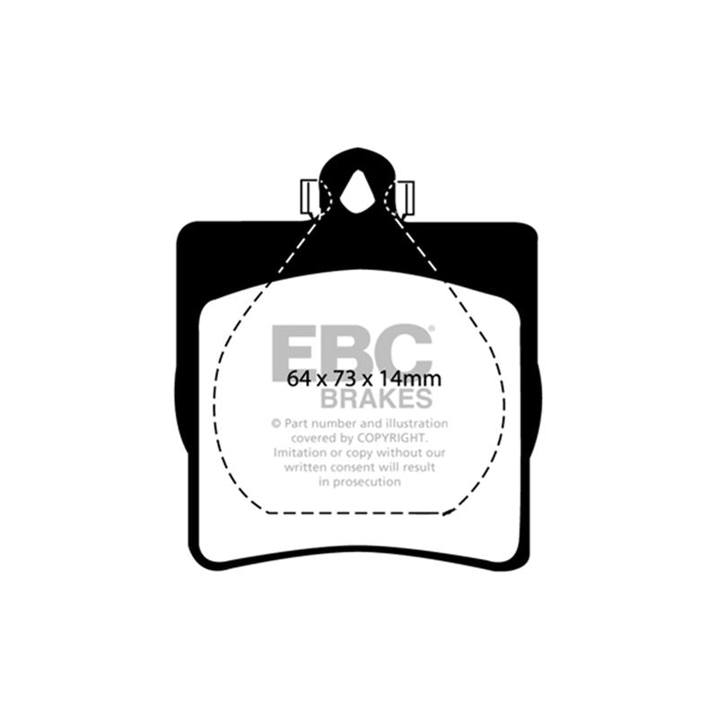 EBC Ultimax OEM Replacement Brake Pads (UD779)