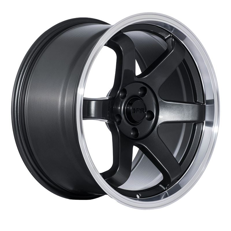 F1R F106 18x8.5 - Gunmetal/ Polish Wheel