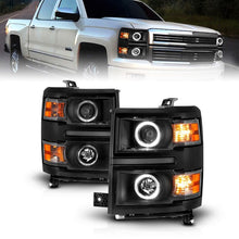 Load image into Gallery viewer, ANZO USA Projector Headlight for Chevrolet Silverado 1500/2500/3500 (111583)