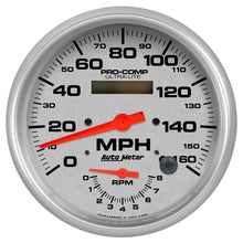 Load image into Gallery viewer, AutoMeter 5&quot; TACH/SPEEDO COMBO 8,000 RPM/160 MPH (4478)