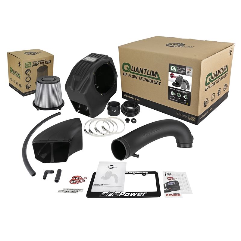 aFe QUANTUM Cold Air Intake System w/ Pro DRY S Media (53-10009D)