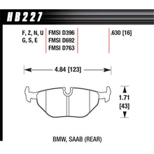 Load image into Gallery viewer, Hawk Performance DTC-60 Brake Pads (HB227G.630)