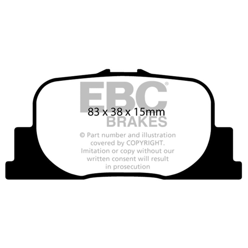 EBC Redstuff Ceramic Low Dust Brake Pads (DP31456C)