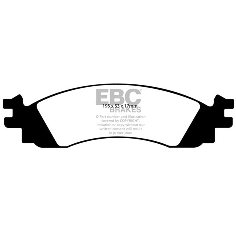 EBC Redstuff Ceramic Low Dust Brake Pads (DP31767C)