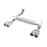 aFe Vulcan Series 2-1/2 IN 304 Stainless Steel Axle-Back Exhaust System Polished (49-38086-P)