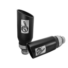 Load image into Gallery viewer, aFe MACH Force-Xp 409 Stainless Steel OE Replacement Exhaust Tip Black (49C42046-B)