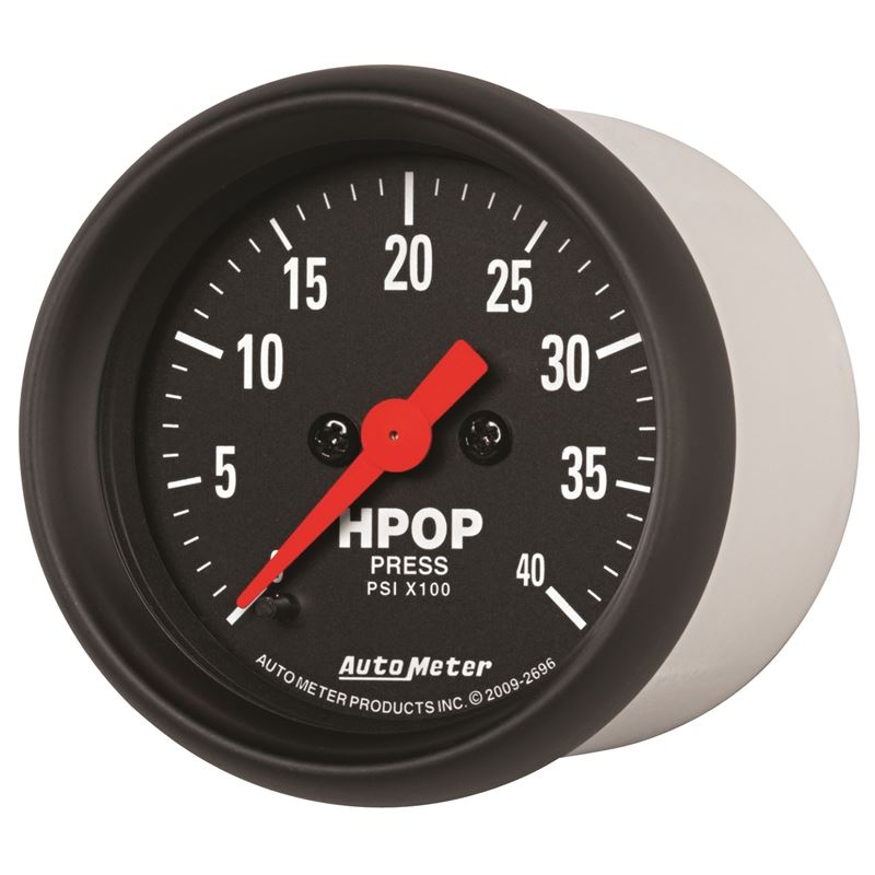 AutoMeter Z Series 2-1/16in 4K PSI High Pressure Oil Pump Gauge w/ Digital Stepper Motor (2696)