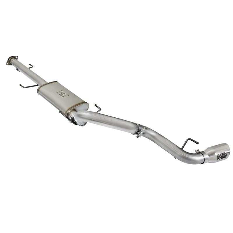 aFe MACH Force-Xp 3 IN 409 Stainless Steel Cat-Back Exhaust System w/Polished Tip (49-46003-1P)