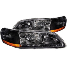 Load image into Gallery viewer, ANZO USA 1998-2002 Honda Accord Crystal Headlights Black (121052)