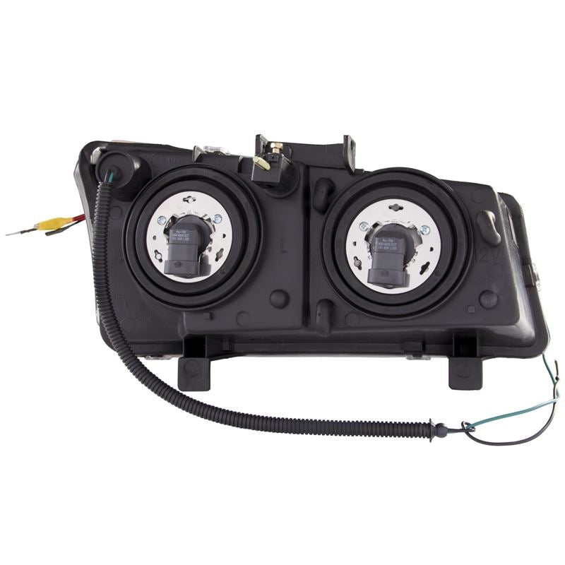 ANZO USA 2003-2006 Chevrolet Silverado 1500 Projector Headlights w/ U-Bar Chrome (111313)