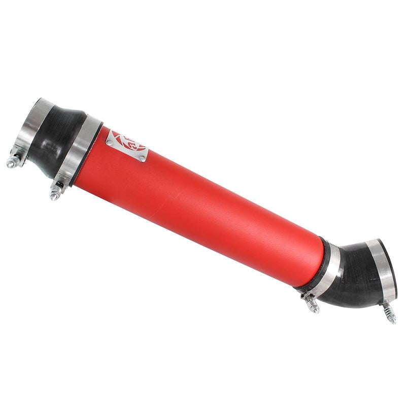 aFe BladeRunner 3-1/2 IN Aluminum Cold Charge Pipe Red (46-20067-R)