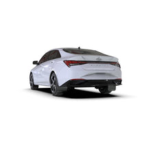 Load image into Gallery viewer, Rally Armor Black Mud Flap/White Logo for 2021-2023 Hyundai Elantra (MF69-UR-BLK-WH)