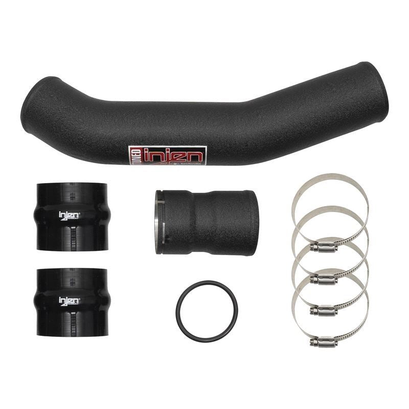 Injen SES Wrinkle Black Intercooler Pipes for 17-22 Ford Super Duty (SES9004ICPHWB)