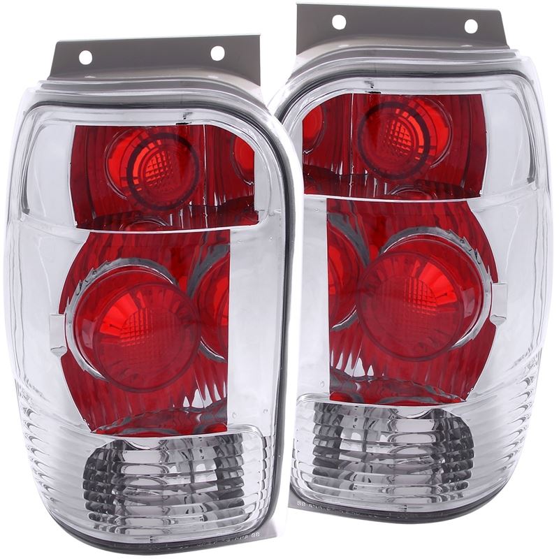 ANZO USA 1998-2001 Ford Explorer Taillights Chrome (211082)