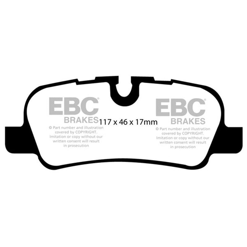 EBC Yellowstuff Street And Track Brake Pads (DP41542R)