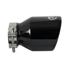 Load image into Gallery viewer, aFe MACH Force-Xp 409 Stainless Steel Clamp-on Exhaust Tip Black (49T25404-B06)