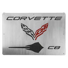 Load image into Gallery viewer, Fabspeed Carbon Fiber Wall Art - Corvette C8 Stingray (FS.C8.CFSSWA)