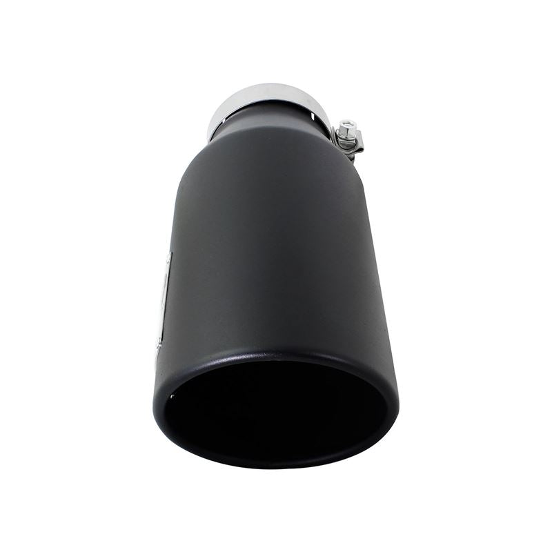 aFe MACH Force-Xp 409 Stainless Steel Clamp-on Exhaust Tip Black (49T40601-B15)