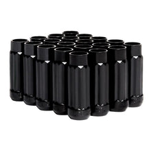 Load image into Gallery viewer, Blox Racing 12-Sided P17 Tuner Lug Nuts 12x1.25 - Black Steel - Set of 20 (BXAC-00145-BK)