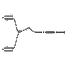 Load image into Gallery viewer, Takeda 2-1/2 IN to 2-1/4 IN 304 Stainless Steel Cat-Back Exhaust System (49-36805)