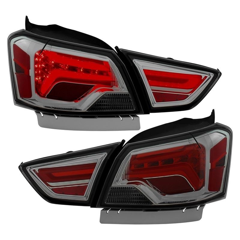 ANZO USA LED Taillights Smoke Lens, Pair (321345)