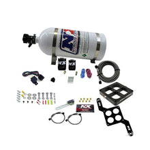 Load image into Gallery viewer, Nitrous Express Dominator Single Entry Billet Crossbar RNC Nitrous Kit (250-750HP) w/10lb Bottle (63870-10)